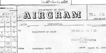 سند رابطه پنهانی امریکا با نورمحمد تره کی