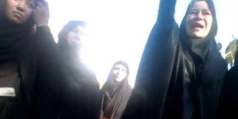 تهران: تجمع اعتراض آمیز پناهندگان افغانستانی مقابل دفتر کمیساریای سازمان ملل