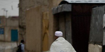 کابل: یک روز بارانی